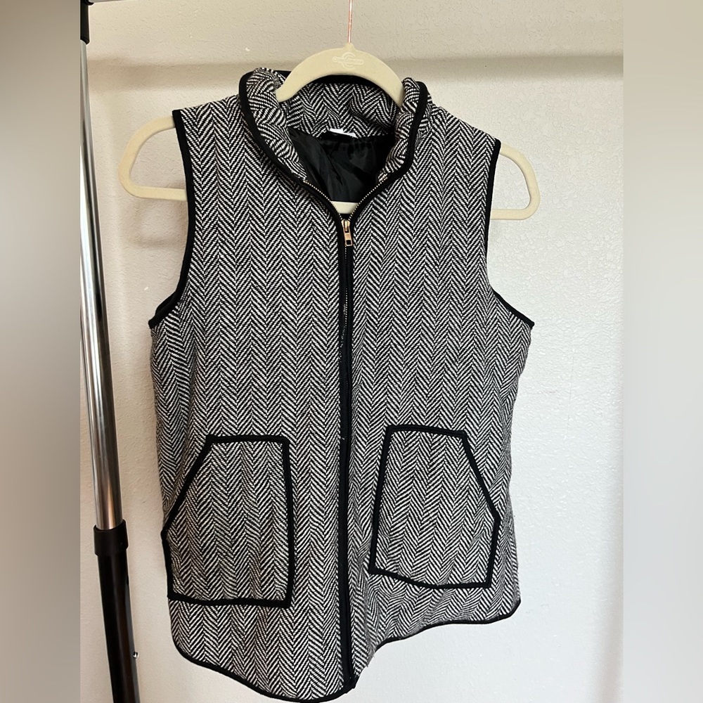 Herringbone vest